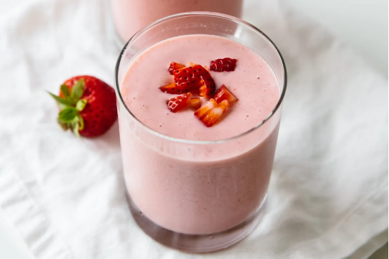 Thirsty Strawberry Banana Smoothie Recipe